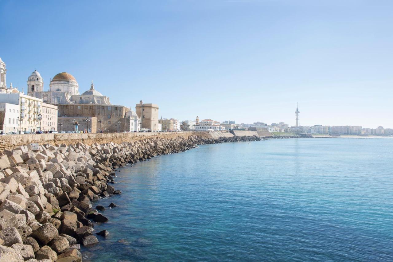 Apartamento Cadiz Centro Blue Window Exteriör bild